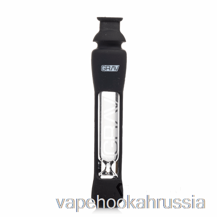 Vape Russia Grav 12мм дегустатор с силиконовой кожей черный